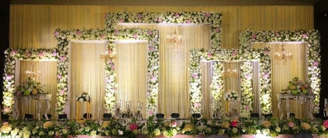 Elegant mandap decor for royal weddings in Deoria